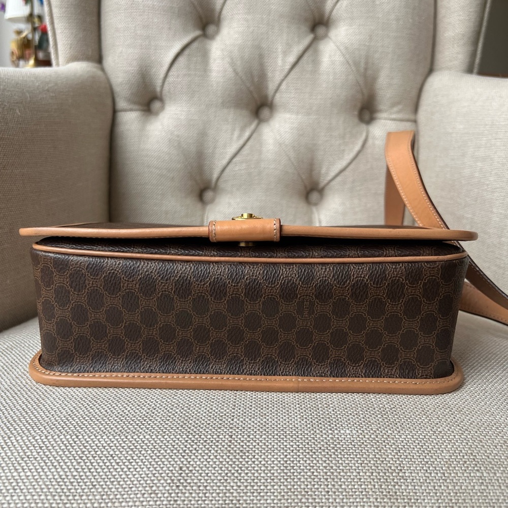 Authentic Celine Macadam Square Triomphe Bag - image 8
